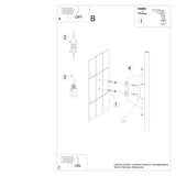 Wandleuchten Pastelo 2 Weiß Weiße Retro-Wandleuchten – Hell & Charmant-Leuchtezauber