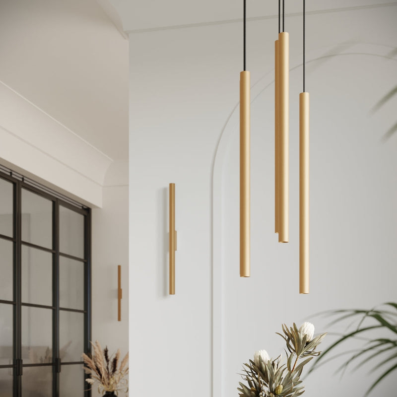 Wandleuchten Pastelo 2 Golden Goldene Wandlampen Im Retro-Stil – Warm & Dekorativ-Leuchtezauber