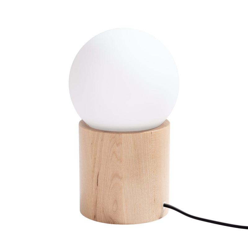 Tischlampe Boomo – Skandinavisches Design Aus Holz & Stoff-Leuchtezauber