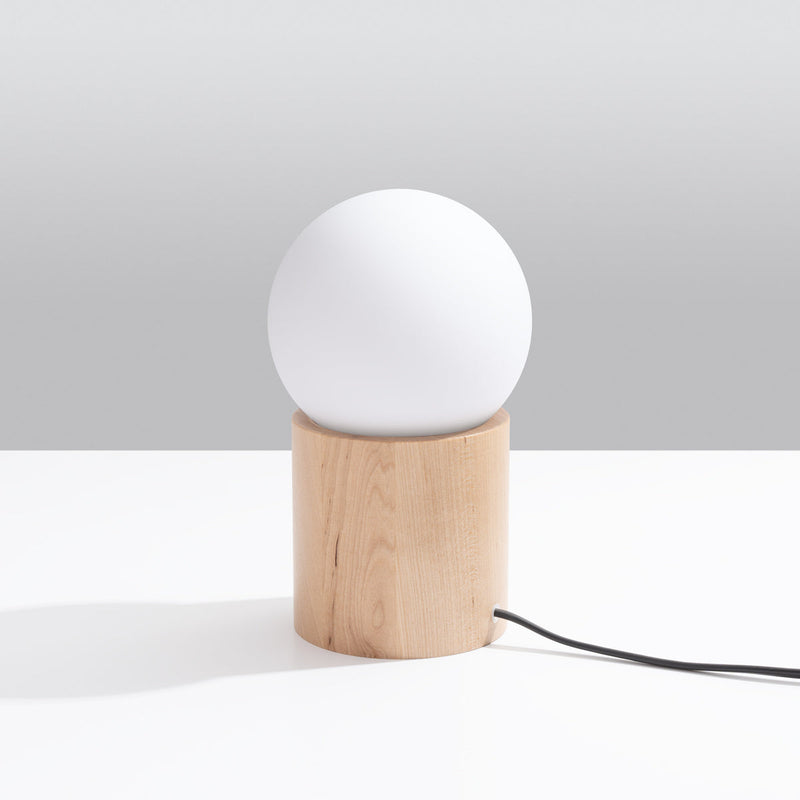 Tischlampe Boomo – Skandinavisches Design Aus Holz & Stoff-Leuchtezauber