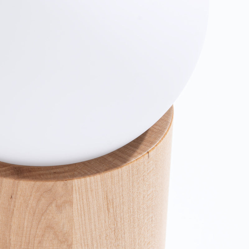 Tischlampe Boomo – Skandinavisches Design Aus Holz & Stoff-Leuchtezauber