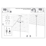 Pendelleuchte PASTELO 1-flammig Chrom – Modernes Design-Leuchtezauber