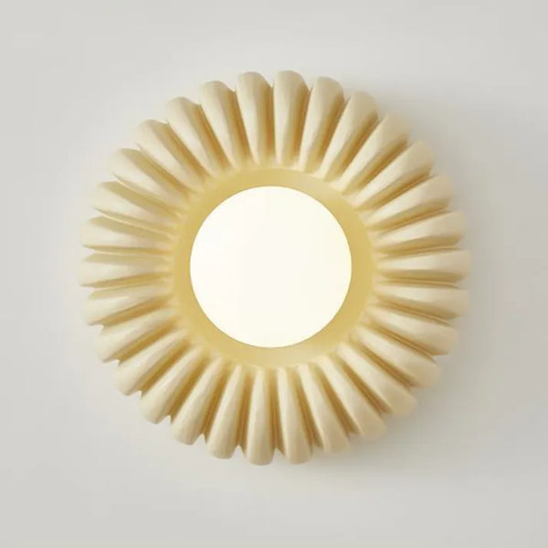 Moderne kreative Schlafzimmer-Wandlampe aus Kunstharz-Leuchtezauber