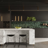 Pendelleuchte LAGOS 3-flammig Glanzgold – Modernes Design-Leuchtezauber