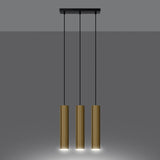 Pendelleuchte LAGOS 3-flammig Glanzgold – Modernes Design-Leuchtezauber