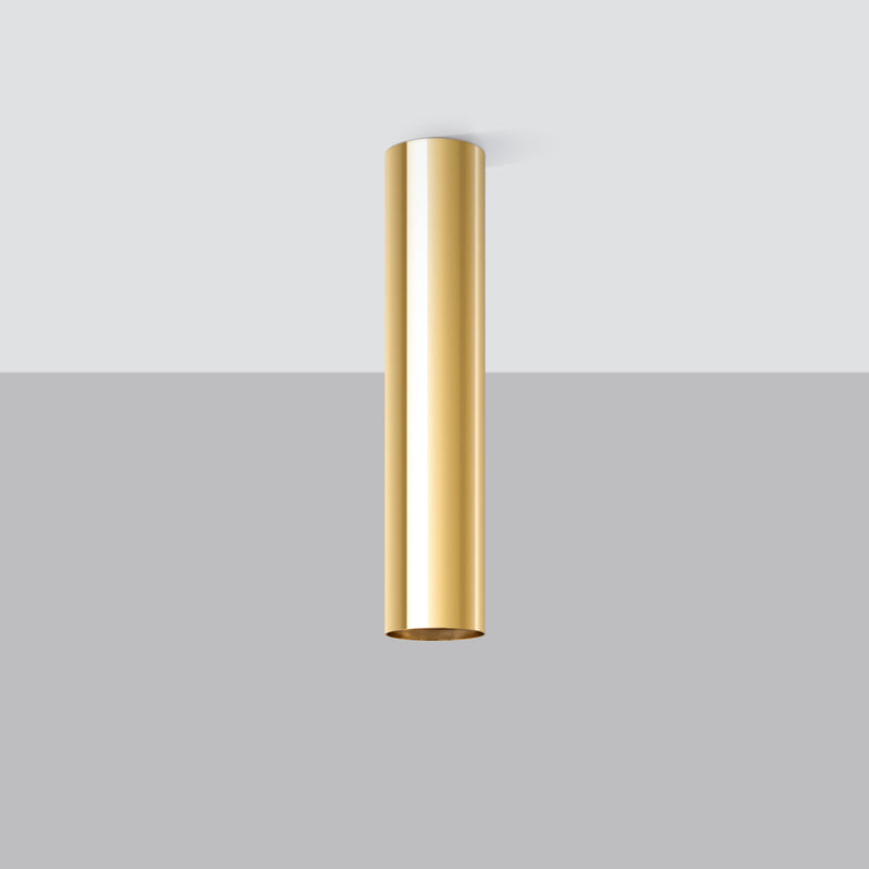 Deckenleuchte Lagos 30 Glanzgold Edle Runde Deckenleuchte In Glänzendem Gold-Leuchtezauber