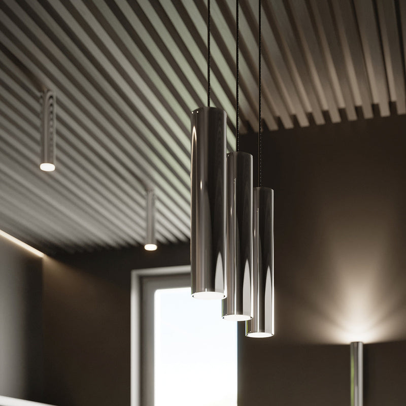 Pendelleuchte LAGOS 1-flammig Chrom – Modernes Design-Leuchtezauber