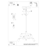 Kronleuchter Lemmi 6-flammig Weiß – Zeitlos & Elegant-Leuchtezauber