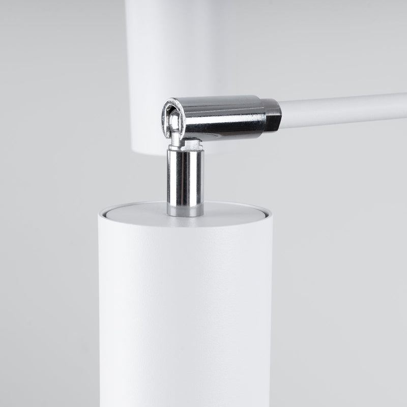 Kronleuchter Lemmi 6-flammig Weiß – Zeitlos & Elegant-Leuchtezauber