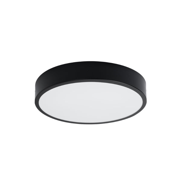 Plafond Onyx 40 Schwarz Led Stilvolle Schwarze Deckenlampe Mit 3000K Licht-Leuchtezauber