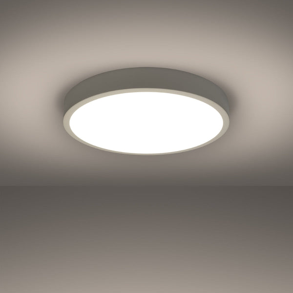 Plafond Onyx 50 Weiß Led Elegante 50 Cm Leuchte Mit Diffusem Lichtschein-Leuchtezauber