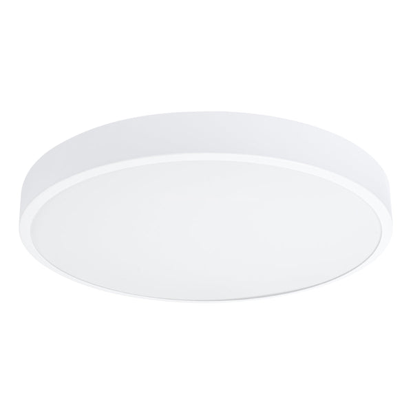 Plafond Onyx 60 Weiß Led Moderne 60 Cm Deckenleuchte Mit Warmweißem Licht-Leuchtezauber