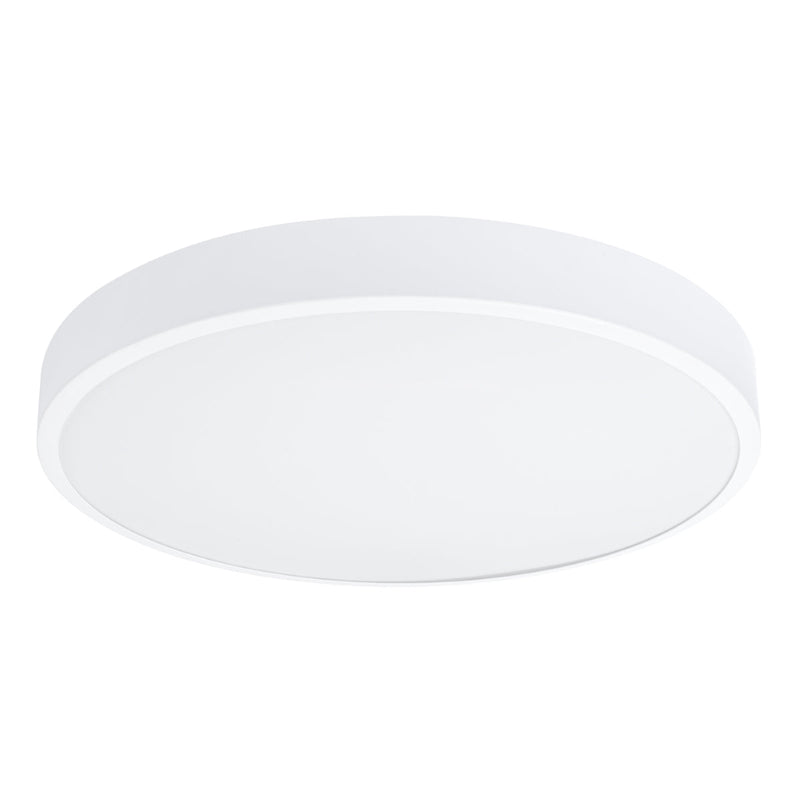 Plafond Onyx 60 Weiß Led Moderne 60 Cm Deckenleuchte Mit Warmweißem Licht-Leuchtezauber