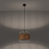 Pendelleuchte FOST Schwarz – Industrielles Design-Leuchtezauber