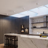 Deckenleuchte Dio Weiß Led Flache Weiße Deckenlampe Mit Integriertem Licht-Leuchtezauber