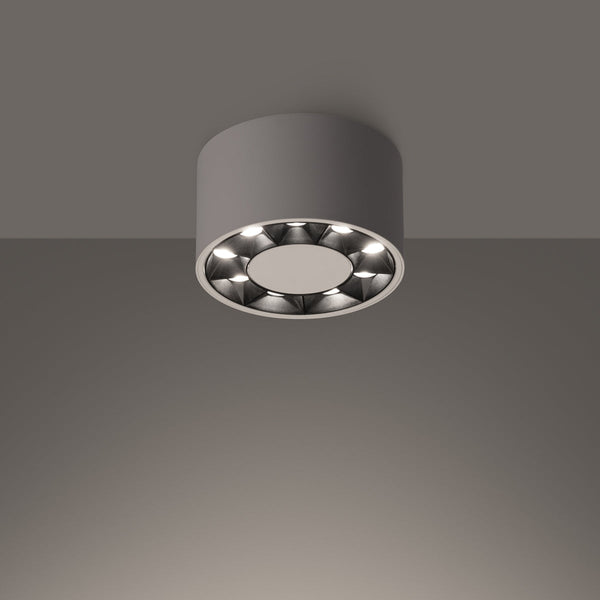 Deckenleuchte Dio Weiß Led Flache Weiße Deckenlampe Mit Integriertem Licht-Leuchtezauber