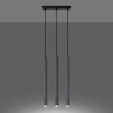 Pendelleuchte Pastelo 3-flammig L Beton – Modern mit Charakter-Leuchtezauber