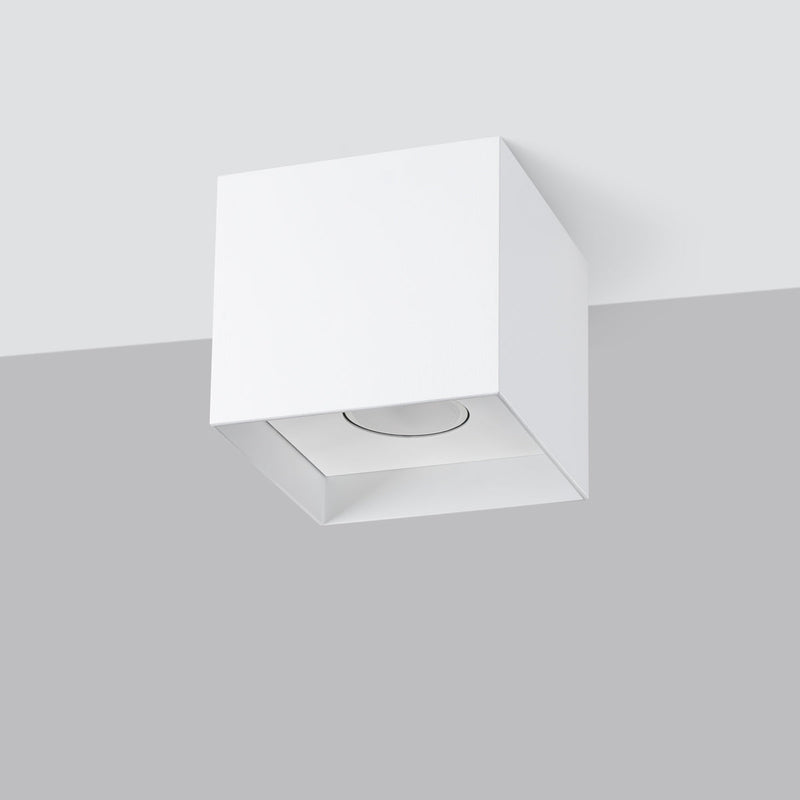 Deckenleuchte Hati Weiß Zeitlose Lampe Mit Weißem Stoffschirm Und Metallakzenten-Leuchtezauber