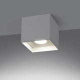Deckenleuchte Hati Weiß Zeitlose Lampe Mit Weißem Stoffschirm Und Metallakzenten-Leuchtezauber