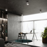 Deckenleuchte Mika Weiß Minimalistische Weiße Lampe Im Vintage-Stil-Leuchtezauber