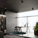 Deckenleuchte Mika Schwarz Industrielle Schwarze Deckenlampe Mit Retro-Charme-Leuchtezauber