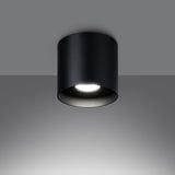 Deckenleuchte Mika Schwarz Industrielle Schwarze Deckenlampe Mit Retro-Charme-Leuchtezauber