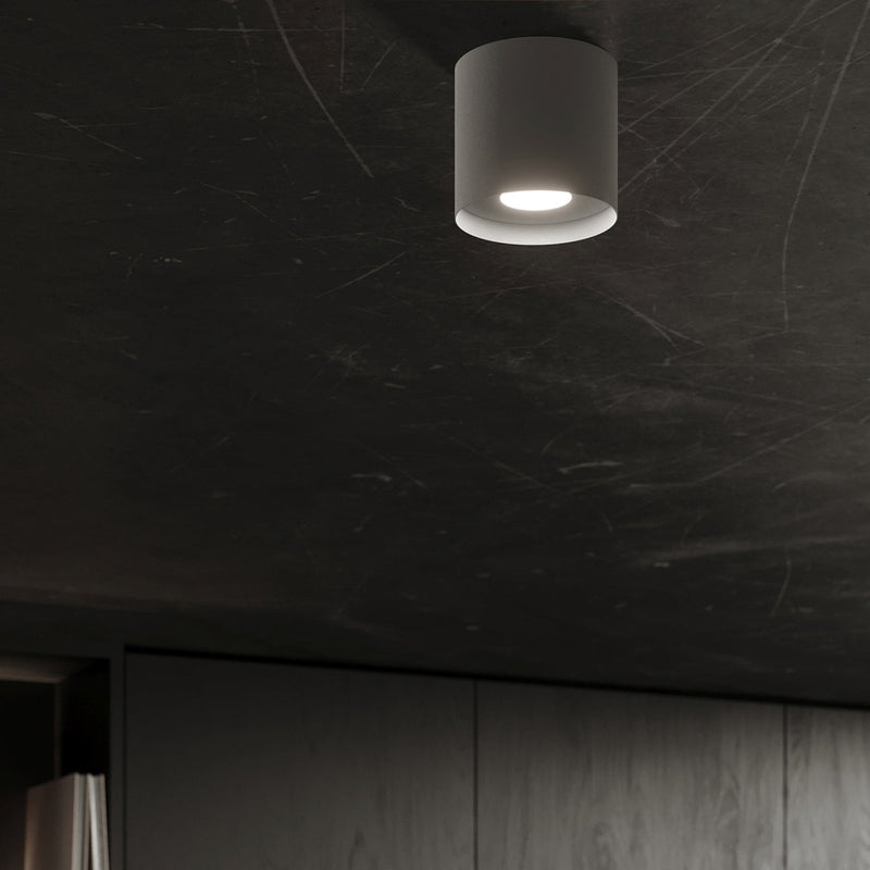 Deckenleuchte Mika Grau Stilvolle Graue Deckenleuchte Mit Industrial-Charme-Leuchtezauber