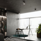 Deckenleuchte Mika Grau Stilvolle Graue Deckenleuchte Mit Industrial-Charme-Leuchtezauber