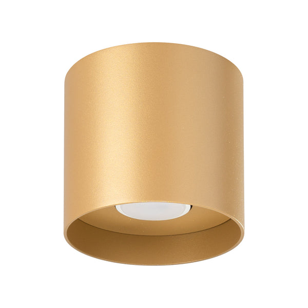 Deckenleuchte Mika Golden Retro-Inspirierte Deckenlampe In Goldoptik-Leuchtezauber