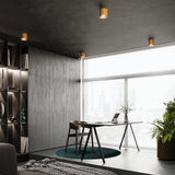 Deckenleuchte Mika Golden Retro-Inspirierte Deckenlampe In Goldoptik-Leuchtezauber