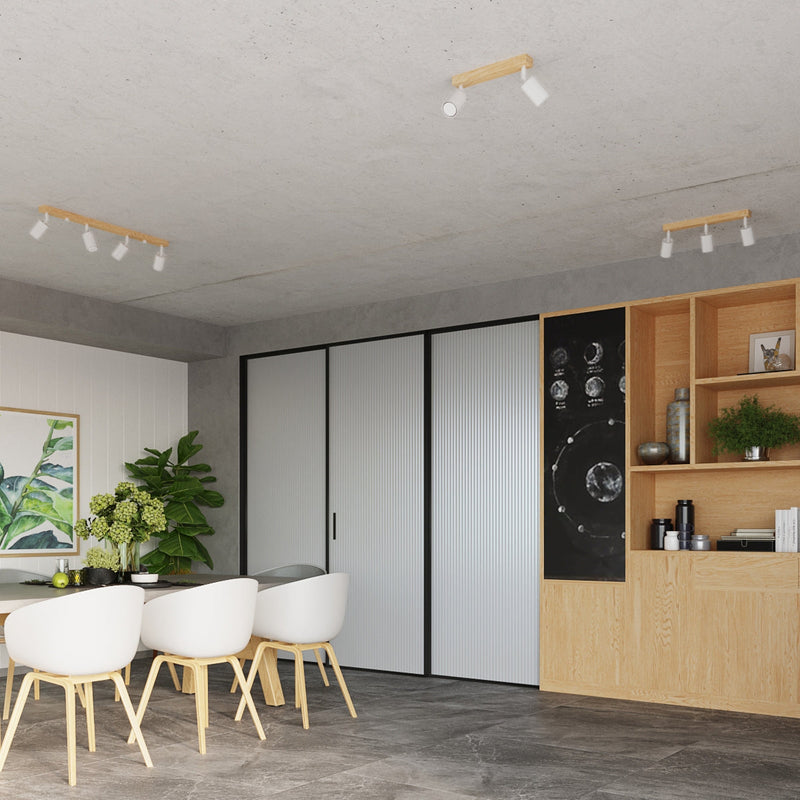 Deckenleuchte Verdo 2 Weiß Kompakte 2-Flammige Deckenlampe In Schlichtem Design-Leuchtezauber