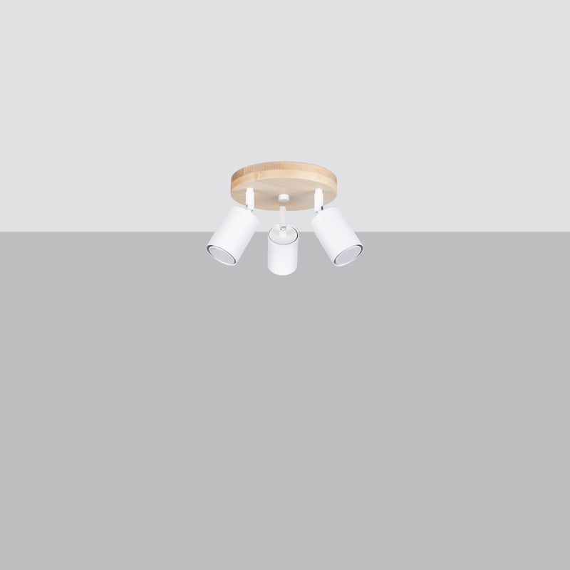 Deckenleuchte Verdo 3P Weiß Stilvolle 3-Flammige Lampe In Weiß-Matt-Leuchtezauber