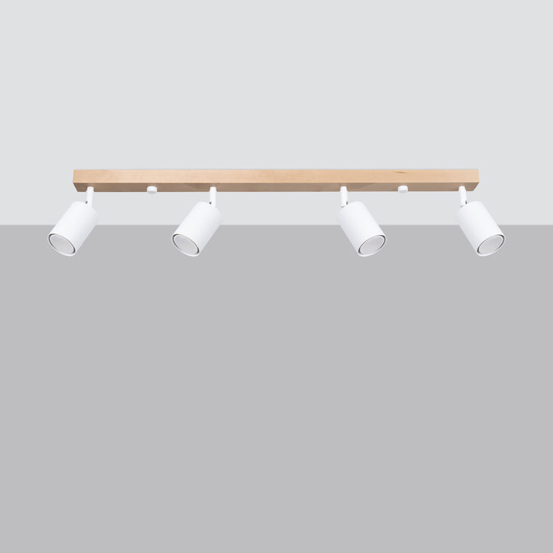 Deckenleuchte Verdo 4 Weiß Moderne 4-Flammige Deckenlampe In Elegantem Weiß-Leuchtezauber