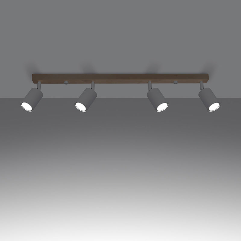 Deckenleuchte Verdo 4 Weiß Moderne 4-Flammige Deckenlampe In Elegantem Weiß-Leuchtezauber