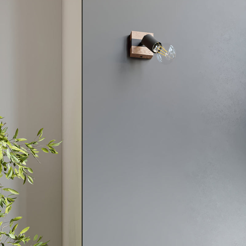 Deckenleuchte Zuca 3 Schwarz Stilvolle 3-Flammige Lampe Mit Mattschwarzem Design-Leuchtezauber