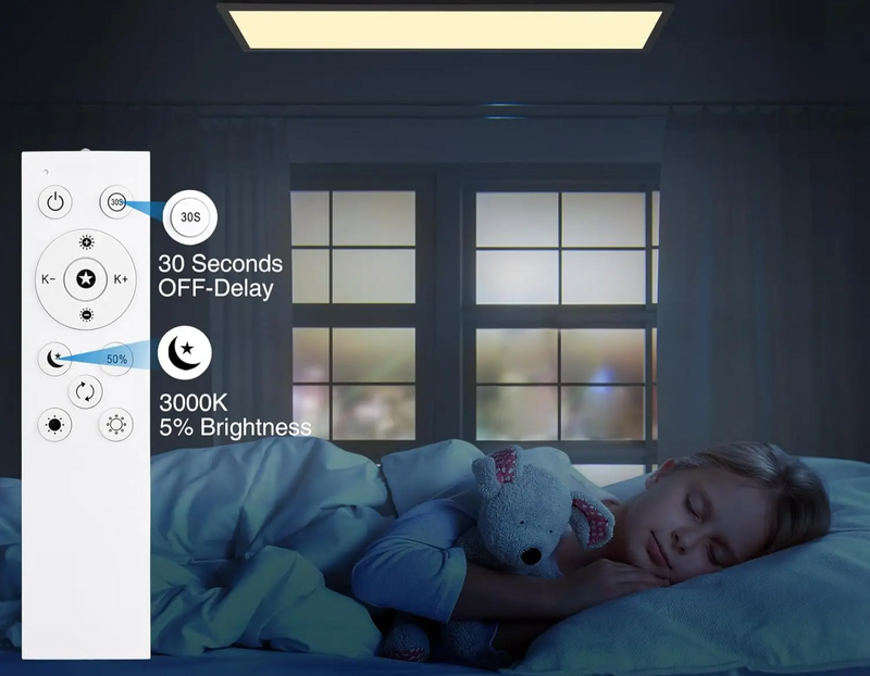 LUMILUX LED Panelleuchte 120x30cm-Leuchtezauber