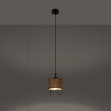 Pendelleuchte GIZUR 1-flammig Schwarz – Modernes Design-Leuchtezauber