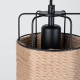 Pendelleuchte GIZUR 3-flammig Schwarz – Modernes Design-Leuchtezauber