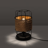 Tischlampe Gizur – Elegante Glaslampe Mit Goldakzent-Leuchtezauber