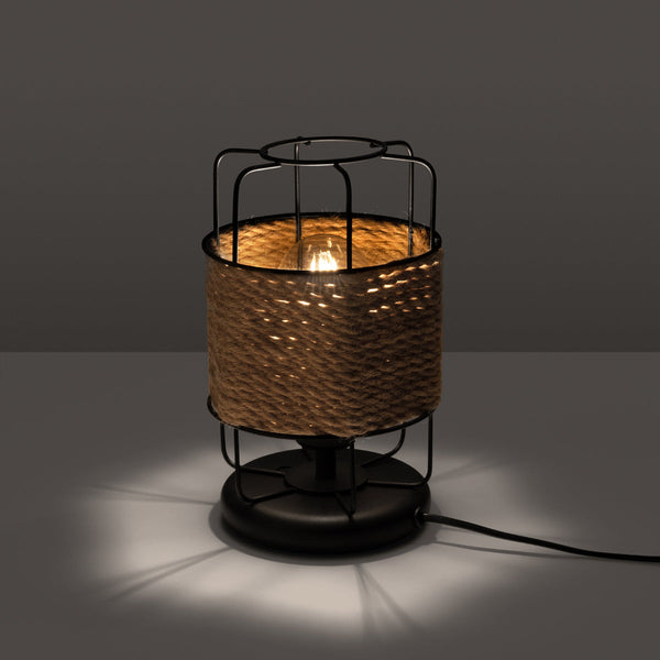 Tischlampe Gizur – Elegante Glaslampe Mit Goldakzent-Leuchtezauber