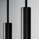 Pendelleuchte PASTELO 2-flammig Schwarz – Modernes Design-Leuchtezauber