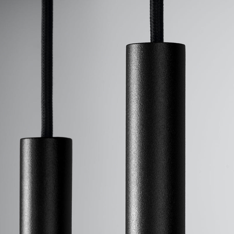 Pendelleuchte PASTELO 2-flammig Schwarz – Modernes Design-Leuchtezauber