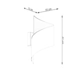 Wandleuchte Talassa Schwarz Moderne Wandleuchte Mit Abgeschrägtem Design – Elegant & Fokussiert-Leuchtezauber