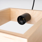 Pendelleuchte ARIES Naturholz – Holz & Metall, Ø35cm-Leuchtezauber