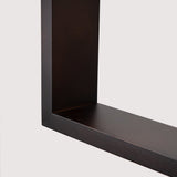 Pendelleuchte ARIES Wenge – Holz & Metall, Ø35cm-Leuchtezauber