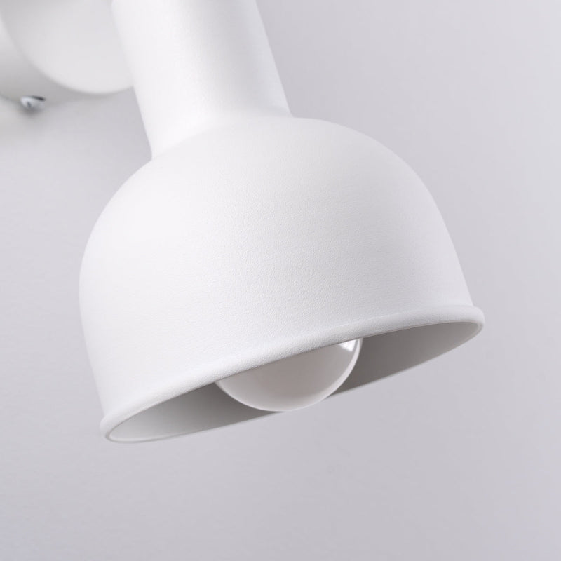 Wandleuchte Elba Weiß Runde Wandlampe In Weiß – Hell & Dezent-Leuchtezauber