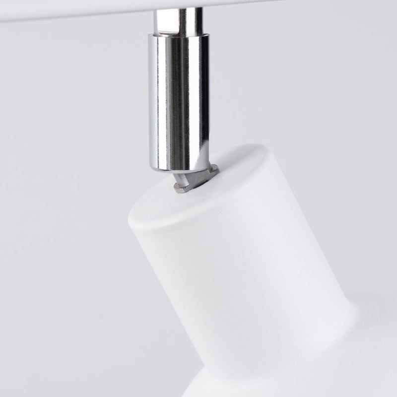 Plafond Elba 2 Weiß Zeitlose 2-Flammige Deckenleuchte In Weiß-Design-Leuchtezauber