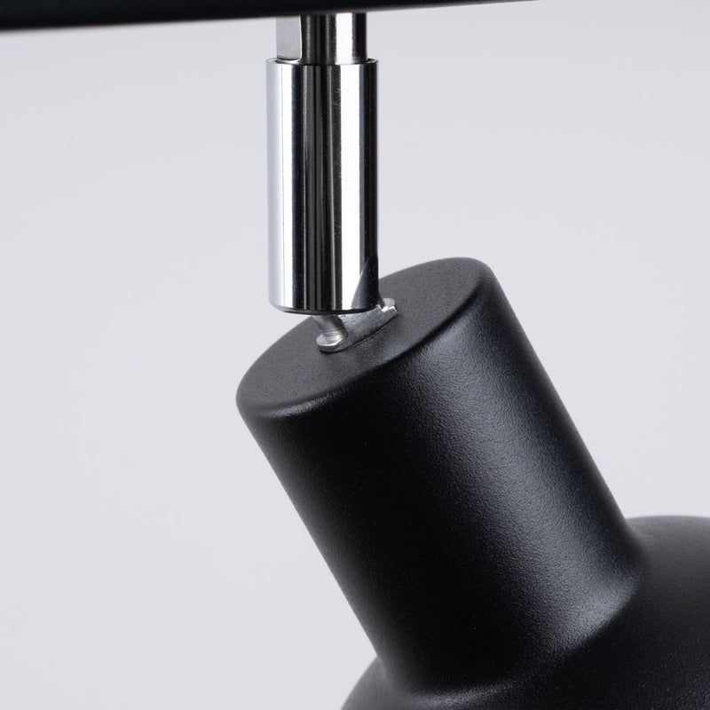 Plafond Elba 2 Schwarz Elegante 2-Flammige Lampe Mit Schwarzem Finish-Leuchtezauber