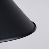 Pendelleuchte JAGA Schwarz – Skandinavisches Design, Ø30cm-Leuchtezauber