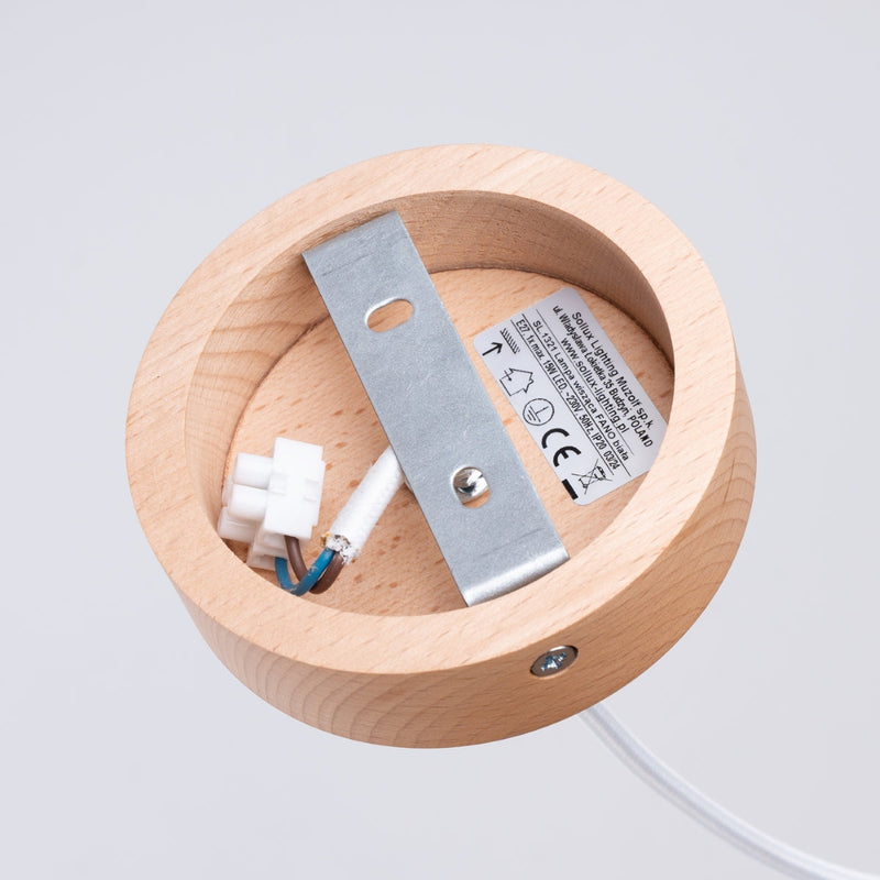 Pendelleuchte FANO Weiß – Skandinavisches Design, Ø34cm-Leuchtezauber